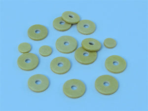 B 81  CLOSED HOLE FLUTE PAD SETS - YELLOW