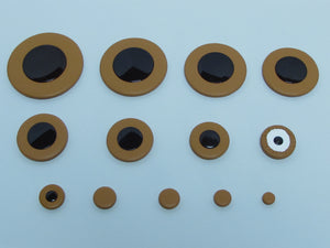 B52 7-22mm Thin Sax Pads with Selmer Type Plastic Resonator