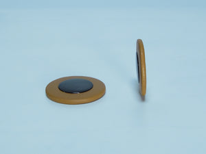 B52 54.5-70mm Thin Sax Pads with Selmer Type Plastic Resonator